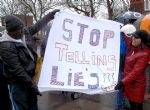 Swinton Police Station Protest Against GMP 